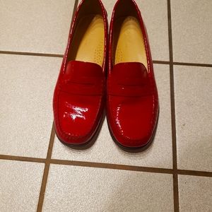 Cole Haan Red Patent Loafers